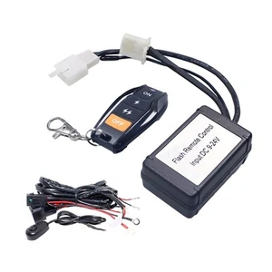 LED Wiring Wireless Remote Control ON/Off Strobe Switch For Offroad Car - Picture 1 of 15