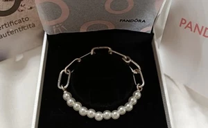 PANDORA. Perlas Cultivadas y Plata 1 ley - Imagen 1 de 7