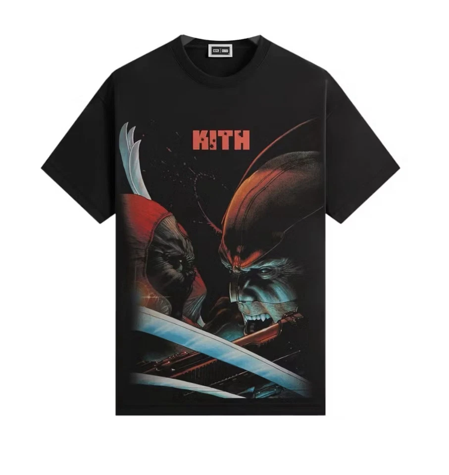Kith Marvel Symbiote Spider-man Vintage Tee Size Large *READY TO SHIP* 2025