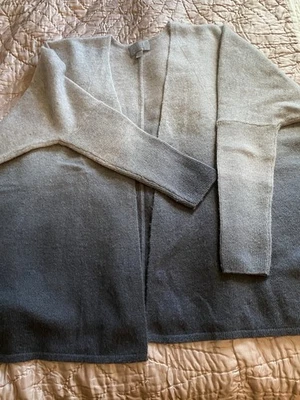 Pure Collection Beautiful Open 100% Cashmere Cardigan Size 8-12 - Image 1 of 4