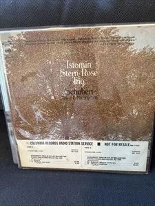 Columbia 2-Eye Stereo Promo Schubert/Istomin Stern Trio in E Flat NM Play Tested - Imagen 1 de 2