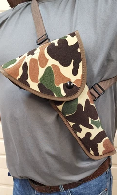 Daisy RH Bandolier & Hip Camo size 6 Holster 5.5"-6" barrel .22 autos 9206-1 NEW - Image 1 of 4
