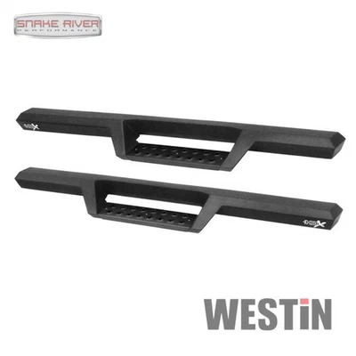 Westin 56-13315 HDX barras nerf drop step para 07-18 Jeep Wrangler JK 2 portas preto - Imagem 1 de 4