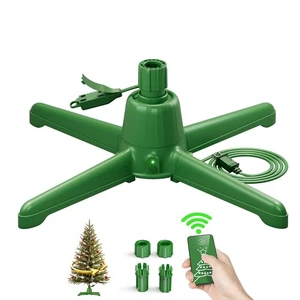 (2025 Upgrade) Rotating Christmas Tree Stand with Remote Control, Stable 360 ... - Picture 1 of 8