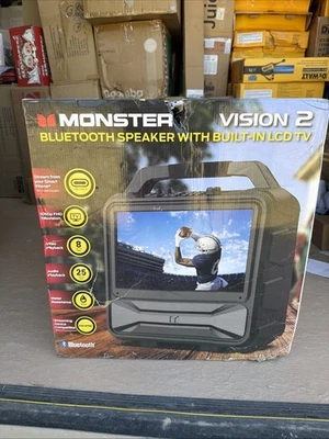 Monster Vision 2 | Portable Entertainment System, 15.6” Full HD Screen, 60W - Image 1 of 4