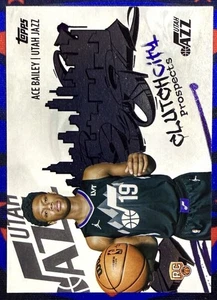 2025-26 Topps Ace Bailey Clutch City Prospects RC Utah Jazz - Bild 1 von 2