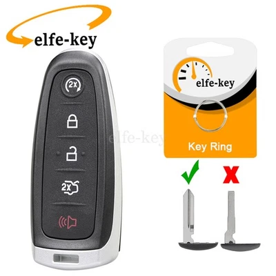 Llavero remoto carcasa estuche 5 botones para Lincoln MKX MKTS MKT Navigator M3N5WY8609 Foto 1 de 4