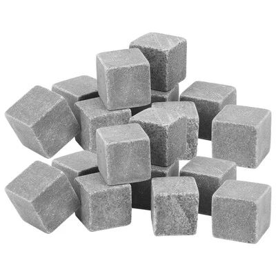 2Set 9pcs/Set Whiskey Stones Sipping Ice Cubes Cooler Reusable Wine Drinks DOB - Image 1 of 4