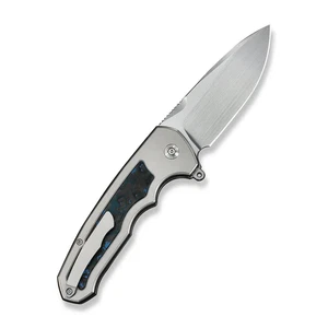 WE Knife Starlash Flipper Lock 23011D-2 Artic Storm FatCarbon M390 Stahl Messer - Bild 1 von 7