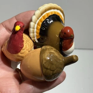 Nora Fleming Plato Dije Cerámica Mini TURQUÍA Plus Dos Dupes Bellota Pavo - Imagen 1 de 13