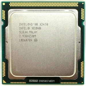 Intel Xeon X3470 2.93 GHz Quad-Core 8 Threads LGA1156 SLBJH CPU Processor - Picture 1 of 5