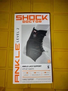 Shock Doctor Ankle Level 2 Stabilizer w/ Flexible Support Stays Size Medium - Picture 1 of 4