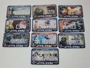 2011 Star Wars Power Plate Luke Skywalker FRMBOY Nummernschild äußerer Rand Magnet Posten - Bild 1 von 9