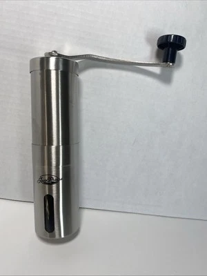 Java Presse Manual Coffee Grinder STAINLESS STEELE camping/rving/vanlife/travel - Image 1 of 4