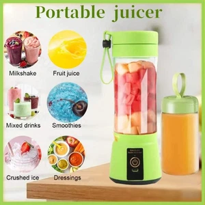 380ml juice mixer mini electric juicer USB rechargeable mixer outdoor picnic - Picture 1 of 8