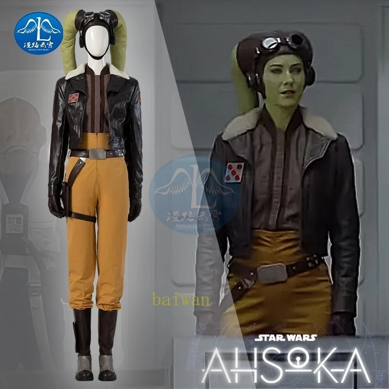 Traje de Halloween Star Wars Hera Syndulla Ahsoka Disfraz Juegos con disfraces Abrigo Camisa Traje Foto 1 de 4
