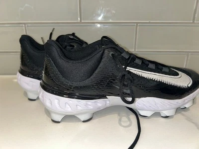 Chuteiras de beisebol Nike Alpha Huarache Elite 4 baixas borracha tamanho 12 - Imagem 1 de 3