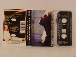 MARY CHAPIN CARPENTER A PLACE IN THE WORLD (92) 12 Track Audio Cassette SONY - Picture 1 of 8