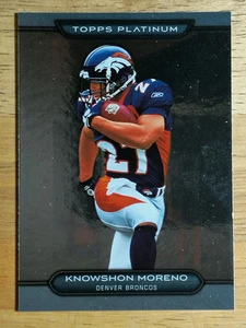2010 Topps Platinum #30 Knowshon Moreno - Picture 1 of 2