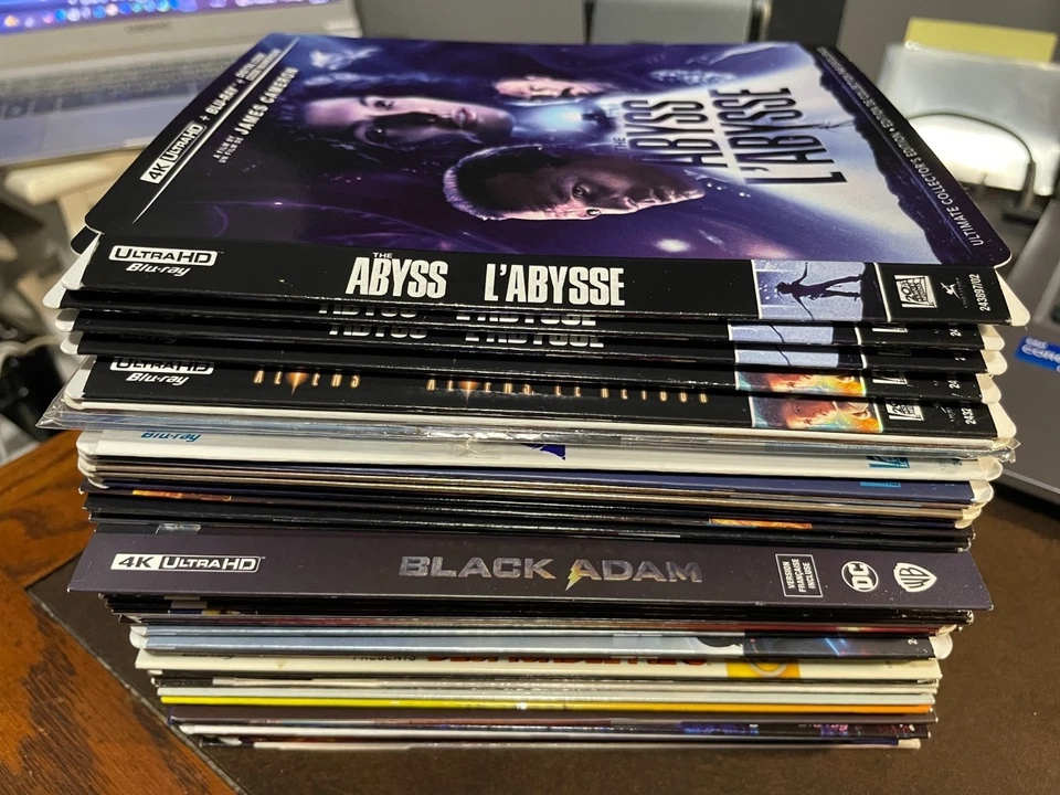 4K Ultra HD Full Slipcover Only (NO Disc, Cover Art or Case) You Pick Lot I - Bild 1 von 1