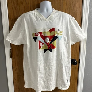 A Tiziano Herren T-Shirt 3XL V-Ausschnitt weiß Sommer Slam City Grafik - Bild 1 von 6