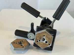Tripod Video Camera Three-Way Pan/Tilt Head Aluminium - Picture 1 of 11