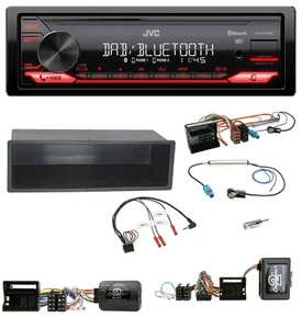 JVC DAB Lenkrad Bluetooth USB Autoradio für Peugeot 307 2006-2009 PDC - Bild 1 von 11