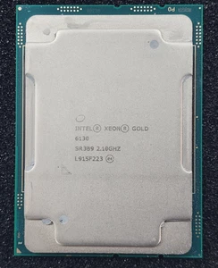 Intel Xeon Gold 6130 2.10GHz 16-Core 22MB Cache 125W LGA3647 CPU SR3B9 - Picture 1 of 2