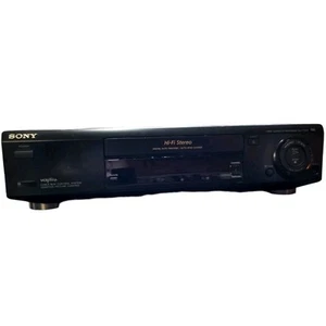 Sony SLV-775HF 4-Kopf HiFi Stereo VHS Videorecorder Player Recorder ohne Fernbedienung GETESTET funktioniert - Bild 1 von 8