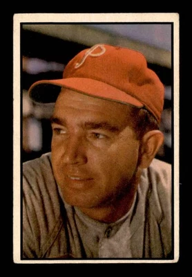 1953 Bowman Color #133 Willie Jones   G/VG X3548999 - Image 1 of 3