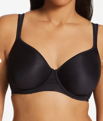 Bali Passion for Comfort Breathable Minimizer Underwire Bra Black Size 42D 2740 - Image 1 of 4