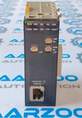 1PC UTILISÉ Omron CJ1W-ETN21 Module De Communication RJ45 De Terminaison - Photo 1/4