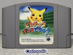 Hey You, Pikachu! Nintendo 64 Japanese JPN Game Pokémon N64 JP - Canadian Seller - Picture 1 of 23