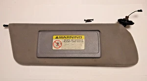 Passenger Sun Visor Grey Jeep Cherokee XJ 1997 1998 1999 2000 2001 OEM - Picture 1 of 4