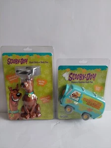 Scooby Doo Mystery Machine Van e Scooby Doo Ventilatore Portatile da Scrivania Raro - Foto 1 di 9