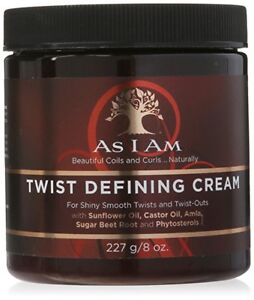 As I Am Twist Defining Cream, 8 oz (8 Pack)