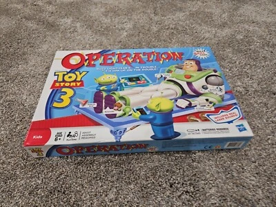 Disney Pixar Operation Toy Story 3 Buzz Lightyear Board Game Open Box - Image 1 of 4