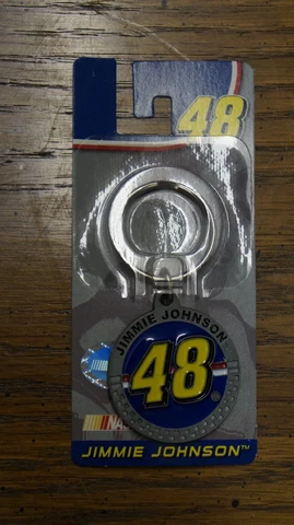 NEW Jimmie Johnson Nascar #48 Lowe's Key chain keychain ring Jimmy racing gift Cover