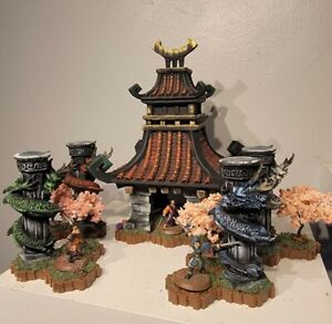 Heroscape Custom Terrain - Bushido Temple ... OF DOOM! (5 Pieces)
