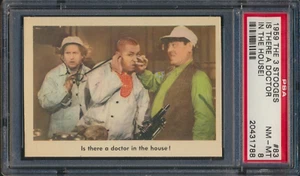 1959 FLEER THE 3 STOOGES #83 IS THERE A DOCTOR IN THE HOUSE... PSA 8 NM-MT - Picture 1 of 2