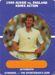 Scanlens Stimorol Ian Botham 1989 Ashes Cricket Card - Picture 1 of 2