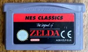 The Legend of Zelda NES Classic Game Boy Advance GBA usado solo módulo