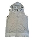Nike Boys Sleeveless Hoodie Waistcoat Gilet Fleece / Size XL Boys 13-15 / Grey