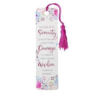 Serenity Prayer Tassel Bookmark - Picture 1 of 1