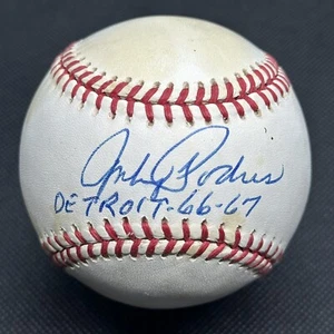 Johnny Podres Signed Baseball JSA LOA Detroit Tigers Brooklyn Dodgers - Picture 1 of 3