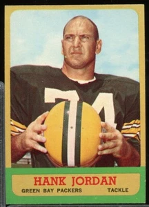 1963 Topps Football #93 Hank Jordan - Picture 1 of 2