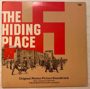 The Hiding Place Original Motion Picture Soundtrack by Tedd Smith 1975 - VG+ - Picture 1 of 5