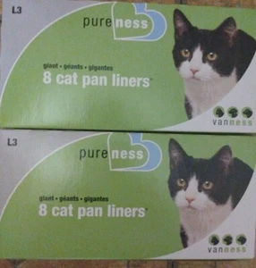 Van Ness Cat Pan Liners Giant . Lot of 2 boxes - Picture 1 of 2