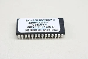 IGT Advantage BEII Boot Rom 420043208W VBE.04M EEPROM 256K (32KX8) 90nsOTP - Picture 1 of 2