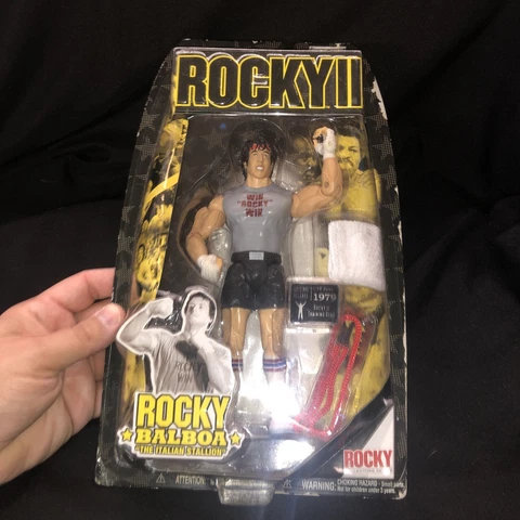 ROCKY II ROCKY BALBOA TRAINING GEAR JAKKS Pacific FIGURE Stallone New Cover